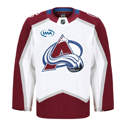 Colorado Avalanche Pro On Ice Authentic Blank Road Jersey