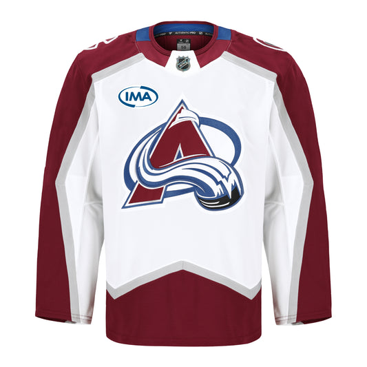 Colorado Avalanche Pro On Ice Authentic Blank Road Jersey