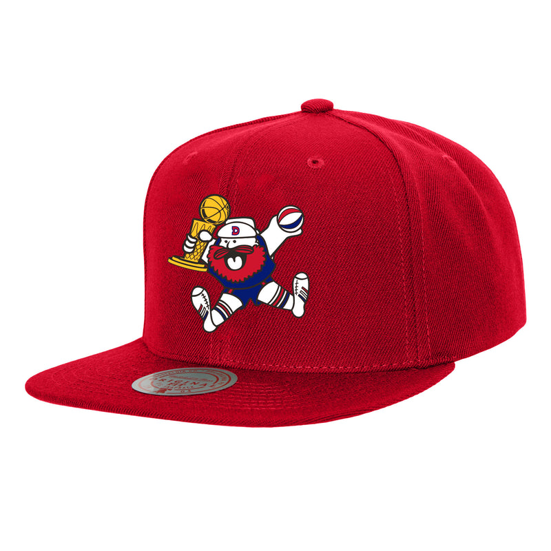 Nuggets Maxie w/Trophy Snapback Hat - Red
