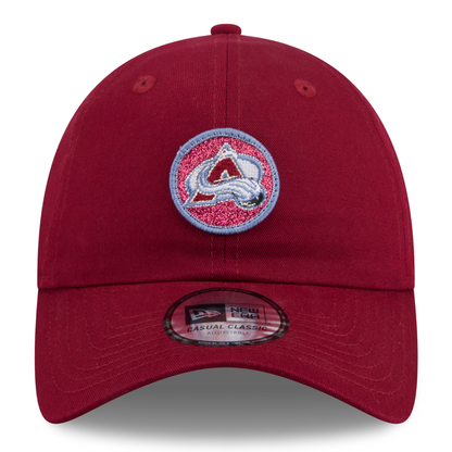 Colorado Avalanche Sparkle New Era Casual Classic Hat