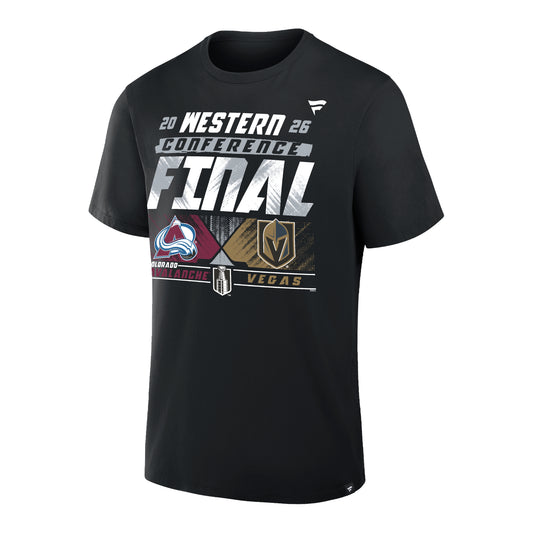 Colorado Avalanche 2026 Stanley Cup Western Conference Finals Match up T-Shirt
