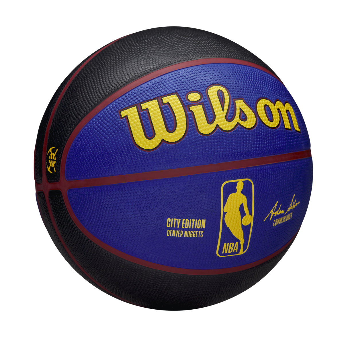202324 Nuggets City Edition Wilson Basketball Altitude Authentics