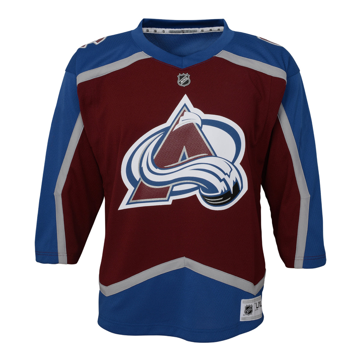 Youth Colorado Avalanche Home Blank Replica Jersey