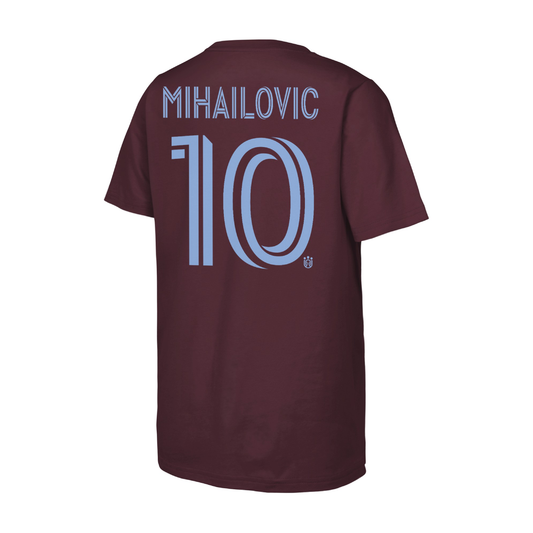 Youth Colorado Rapids #10 Djordje Mihailovic T-Shirt