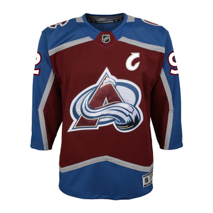 Youth Colorado Avalanche #92 Gabriel Landeskog Premier Home Jersey