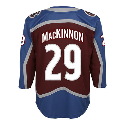 Youth Colorado Avalanche #29 Nathan Mackinnon (A) Premier Home Jersey