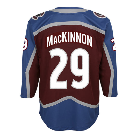Youth Colorado Avalanche #29 Nathan Mackinnon (A) Premier Home Jersey
