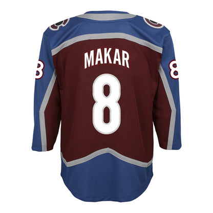 Youth Colorado Avalanche #8 Cale Makar (A) Premier Home Jersey