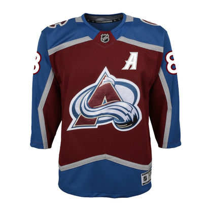 Youth Colorado Avalanche #8 Cale Makar (A) Premier Home Jersey