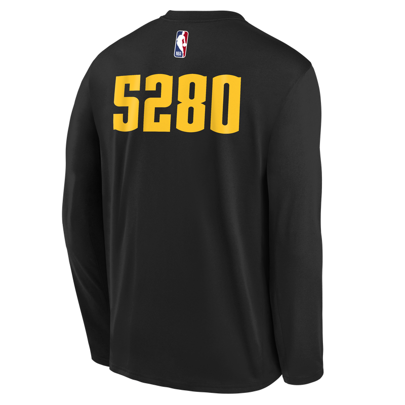 2023-24 Nuggets Youth City Edition Pregame Top L/S Tee