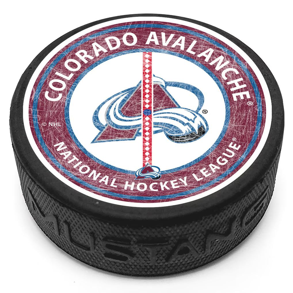 Colorado Avalanche High-Def Center Ice Puck
