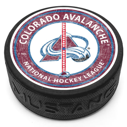 Colorado Avalanche High-Def Center Ice Puck