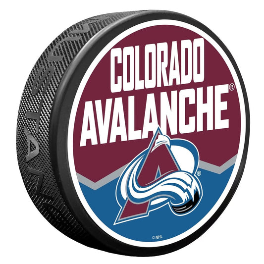 Colorado Avalanche Shout Puck