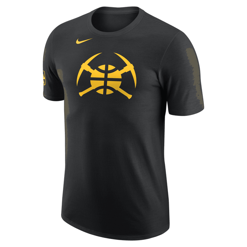 2023-24 Nuggets City Edition Essential S/S Tee - Black