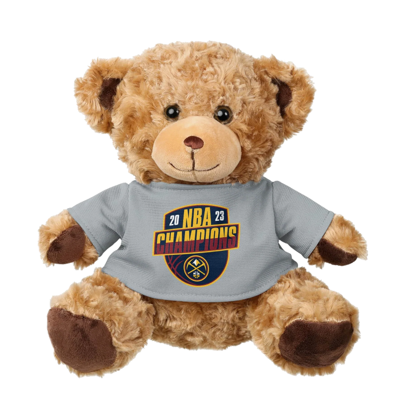 2023 Nuggets NBA Champs Plush T-Shirt Bear