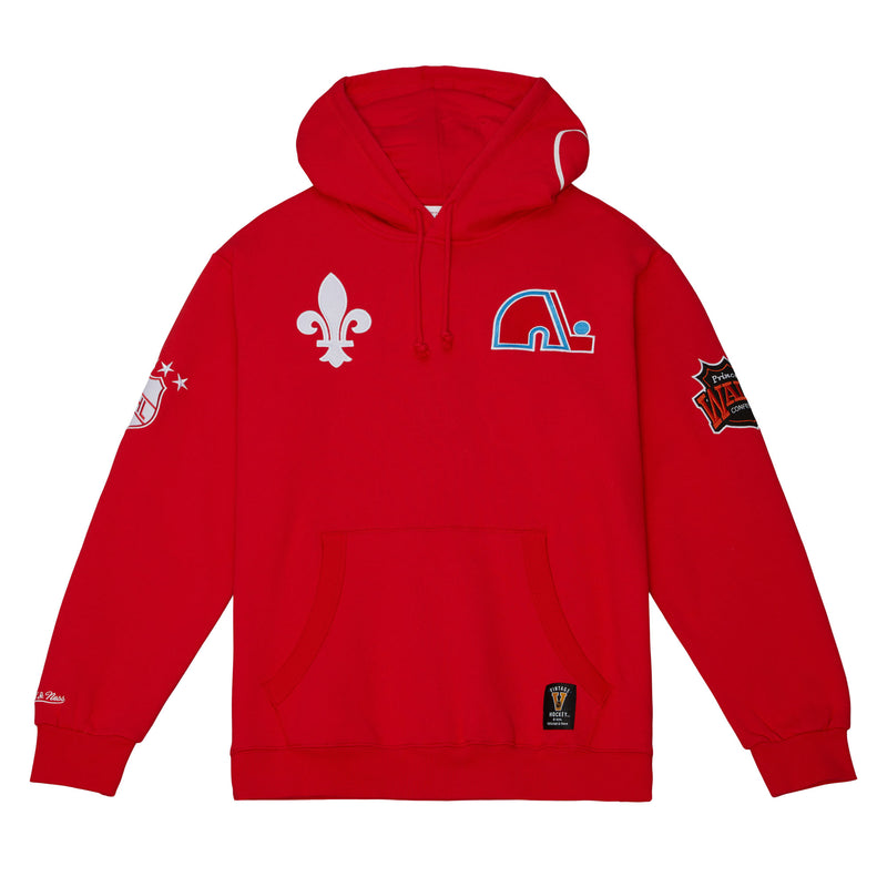 Quebec Nordiques P/O City Collection Hoody - Red