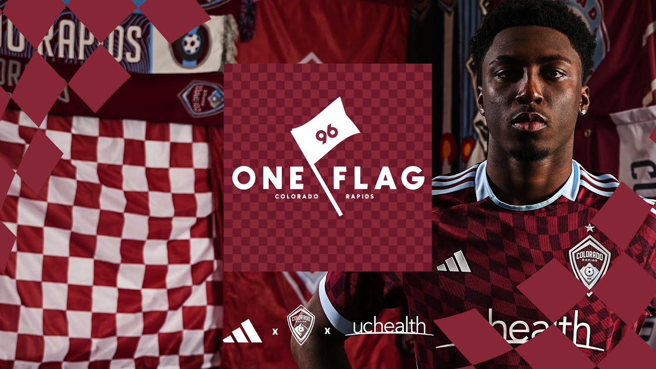 Load video: COLORADO RAPIDS INTRODUCE THE ONE FLAG KIT