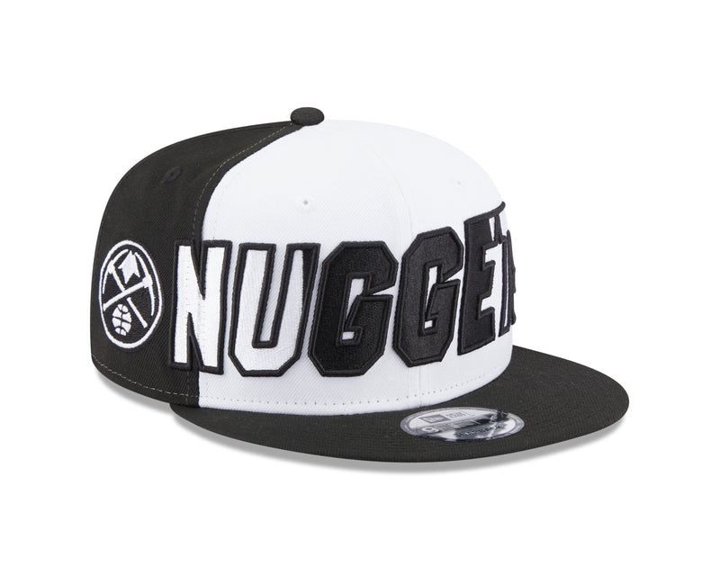 Nuggets Back Half 9FIFTY Hat - Black & White