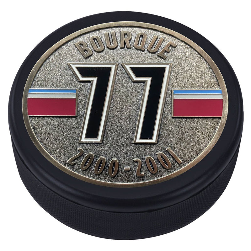 Colorado Avalanche Retired Player Medallion Puck