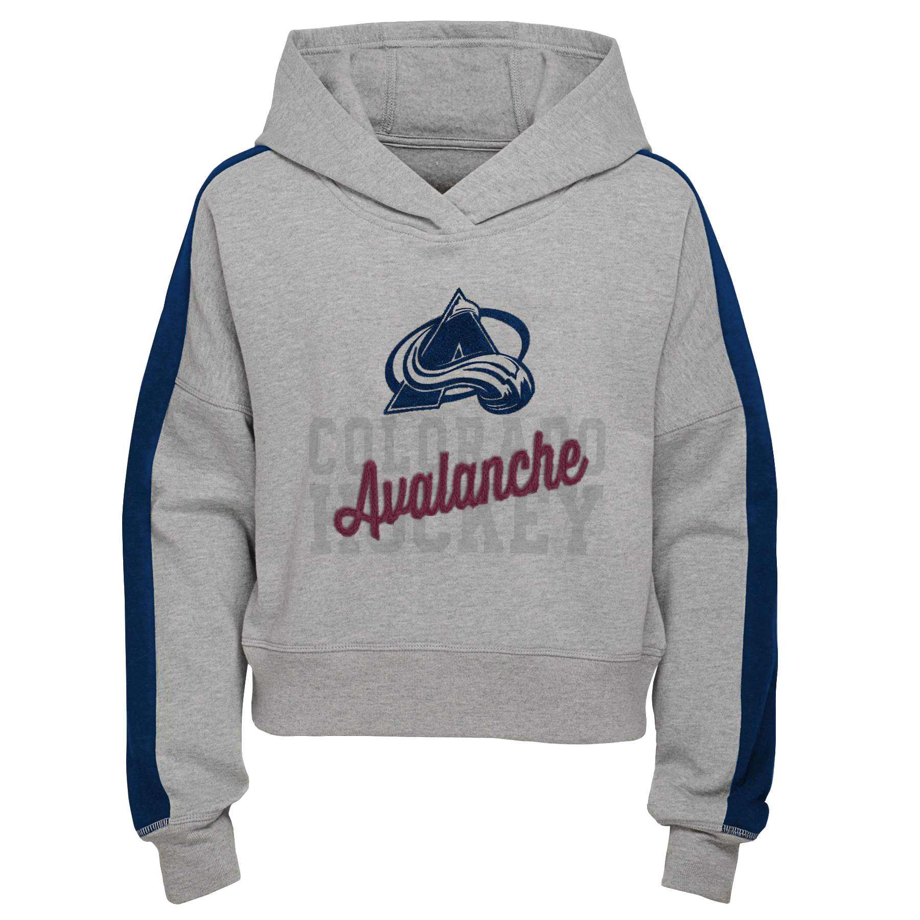 Girls Colorado Avalanche Cropped Chainstitch Hoody – Altitude