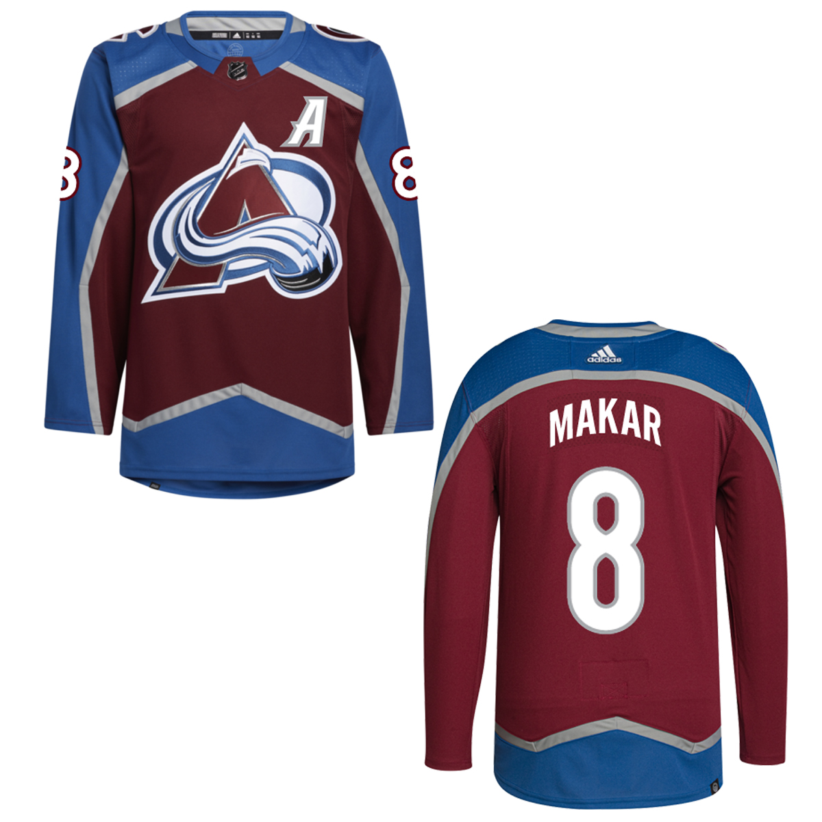 Avalanche away jersey