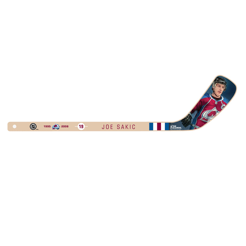 #19 Joe Sakic Retired Player Mini Stick