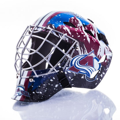 Colorado Avalanche Display Goalie Helmet