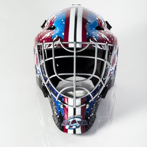 Colorado Avalanche Display Goalie Helmet